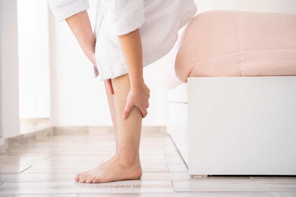 Skin pigmentation changes on the lower leg from venous disease
